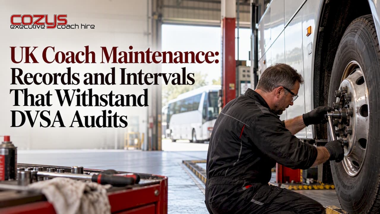 UK Coach Maintenance: Records and Intervals That Withstand DVSA Audits