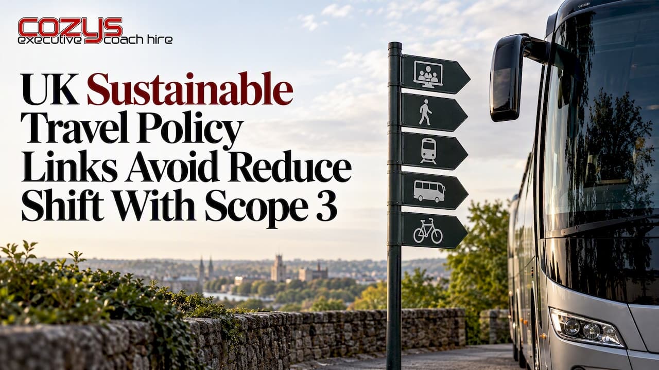 UK Sustainable Travel Policy Links Avoid Reduce Shift With Scope 3