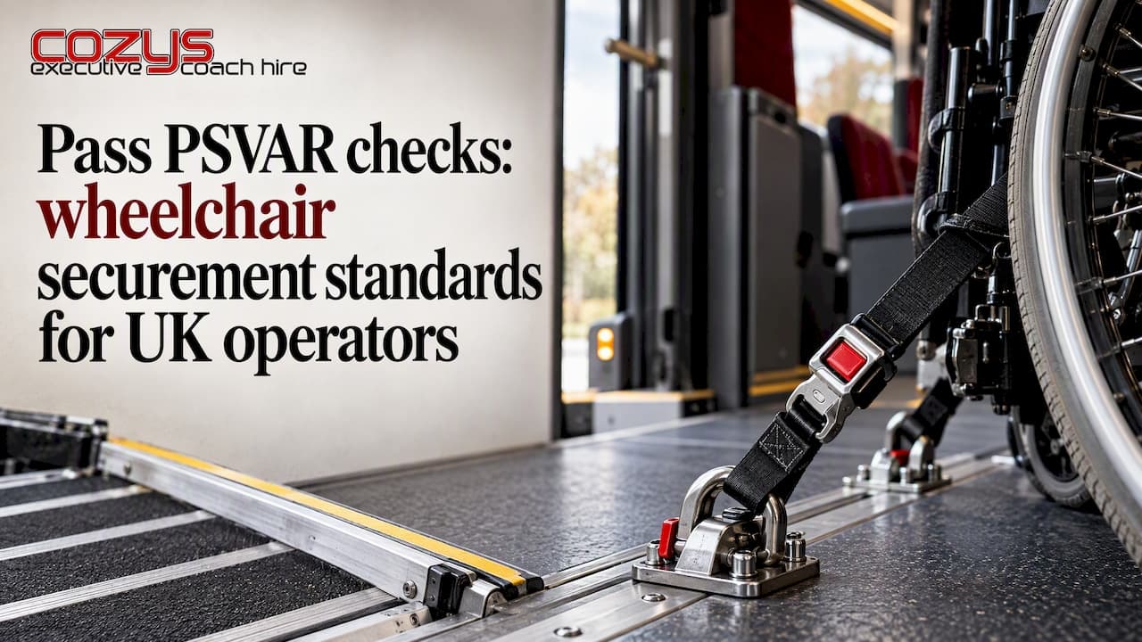 Pass PSVAR checks: wheelchair securement standards for UK operators
