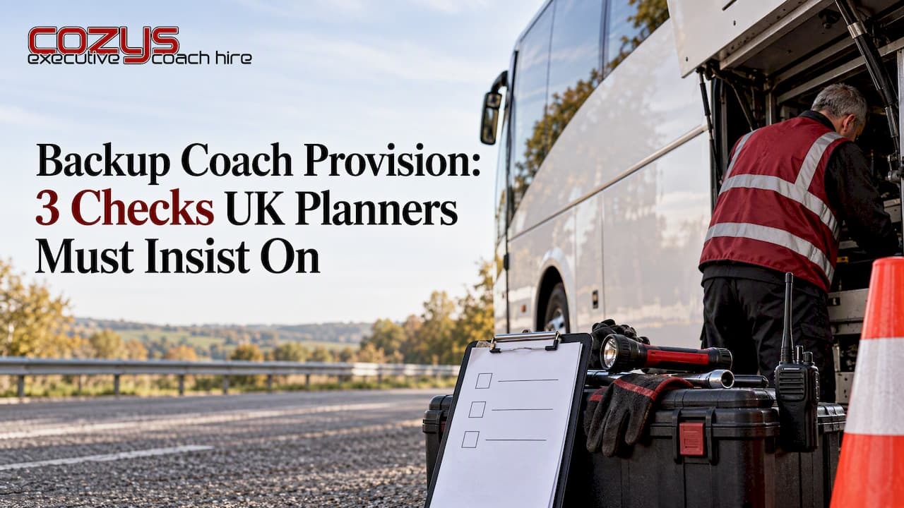 Backup Coach Provision: 3 Checks UK Planners Must Insist On