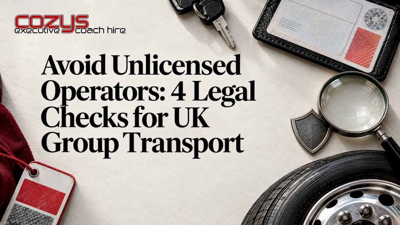 Avoid Unlicensed Operators: 4 Legal Checks for UK Group Transport