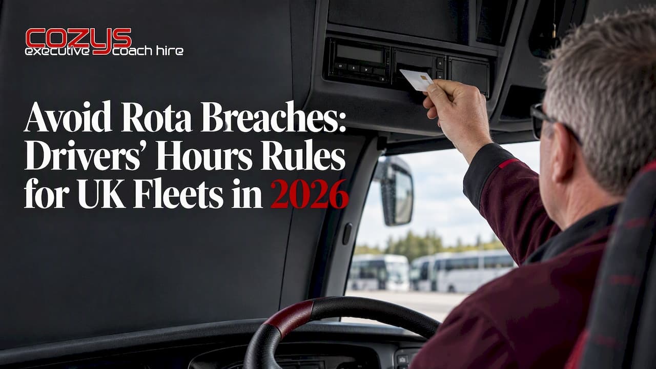 Avoid Rota Breaches: Drivers' Hours Rules for UK Fleets, 2026 Changes