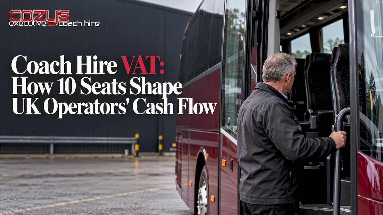 Coach Hire VAT: How 10 Seats Shape UK Operators' Cash Flow