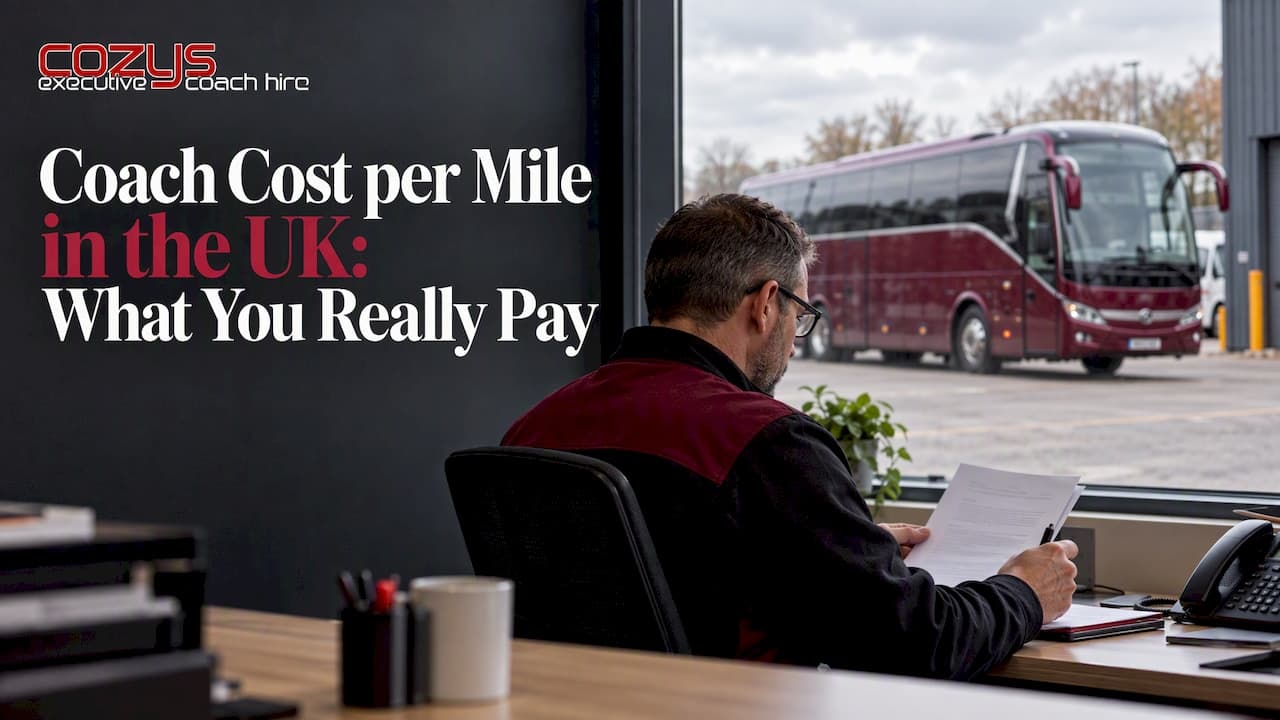 Coach Cost per Mile in the UK: What You Really Pay